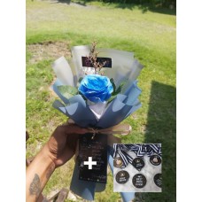 Buket Single Flowers Special Blue